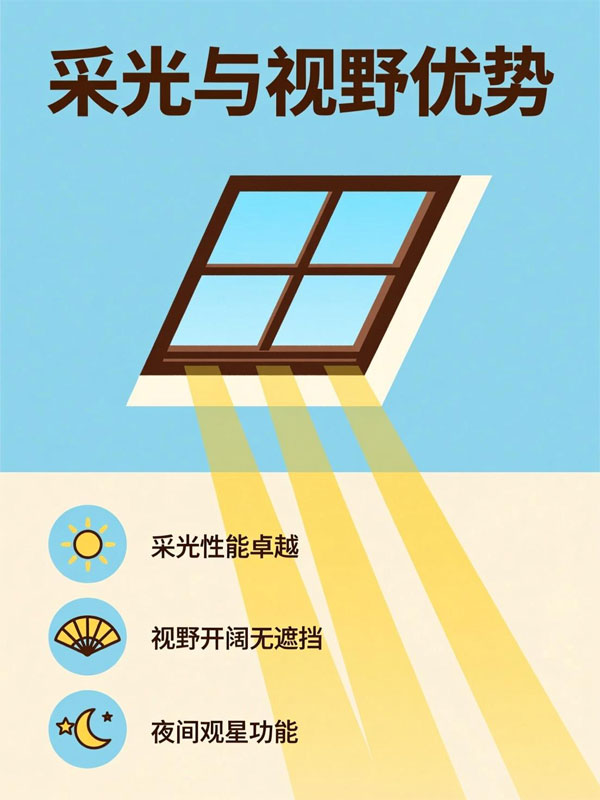 合肥阁楼天窗-采光与视野优势
